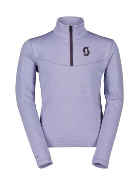 Scott - Kid's Defined Light Pullover Midlayer - Børn - Heather Purple