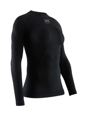 X-bionic - Women's Merino Baselayer Skiundertrøje - Dame - Black/Black