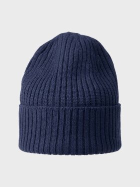 MJM - Beanie m. Merino Uld - Unisex - Navy