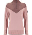 Kari Traa - Women's Voss Half-Zip Uld Striktrøje - Dame - Prim Pink