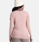 Kari Traa - Women's Voss Half-Zip Uld Striktrøje - Dame - Prim Pink