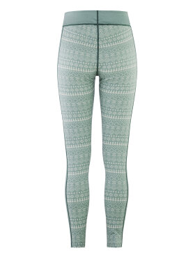 Kari Traa - Women's Maud Uld Skiunderbukser - Dame - Sage Green