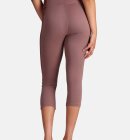 Kari Traa - Women's Rose Light Capri 3/4 100% Merino Skiunderbukser - Dame - Taupe