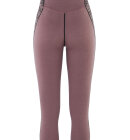 Kari Traa - Women's Rose Light Capri 3/4 100% Merino Skiunderbukser - Dame - Taupe