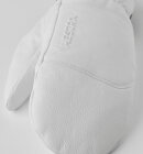 Hestra - Women's Omni Mitten Leather Skivanter - Dame - White