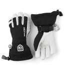 Hestra - Junior Army Leather Heli 5-finger Skihandsker - Børn - Black 