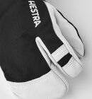 Hestra - Junior Army Leather Heli 3-finger Skihandske - Børn - Black
