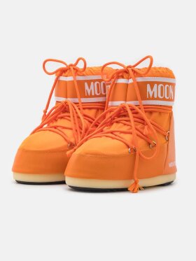 Moon Boot - Icon Low Nylon Vinterstøvle - Unisex - Sunny Orange