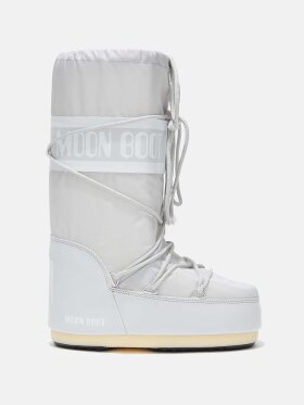 Moon Boot - Icon High Nylon Vinterstøvler - Unisex - Glacier Grey