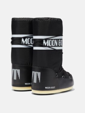 Moon Boot - Icon High Nylon Vinterstøvler - Unisex - Black