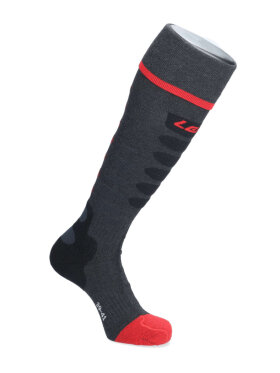 Lenz - Heat Socks 5.1 Toe Cap Skistrømper - Unisex - Anthracit/Red