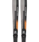 Salomon - E-Stance 84 Ski m. bindinger - Black/Dove/Orange - 23/34