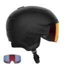 Salomon - Driver Sigma Plus Visir Skihjelm - Unisex - Black