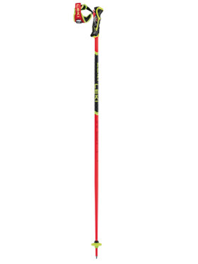 Leki - WCR TBS SL 3D Skistave - Red - 2023/24