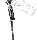 Leki - Bold Lite S Skistave - Dark Anthracite/Black/Red - 23/24