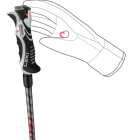 Leki - Hot Shot S Skistave - Black/Grey/Red - 23/24