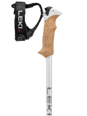 Leki - Stella S Skistave - White/Silver - 2023/24