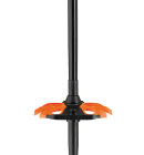 Leki - Helicon Lite Skistave - Anthracite/Orange - 2023/24