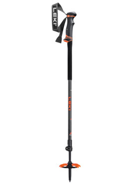 Leki - Helicon Lite Skistave - Anthracite/Orange - 2023/24