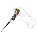 Leki - WCR TBS SL 3D Skistave - Unisex - Fluor/Red - 2022/23