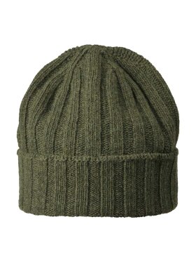 MJM - Beanie Soft Strikhue – Genanvendt Cashmere/Uld - Green