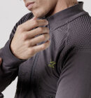 X-bionic - Men's Energy Accumulator 4.0 Midlayer - Herre - Charcoal/Yellow