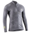 X-bionic - Men's Energy Accumulator 4.0 Midlayer - Herre - Charcoal/Yellow