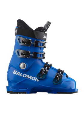 Salomon - Kids S/Race 60T Skistøvler - Børn - Blue/White/Process Blue - 2023/24