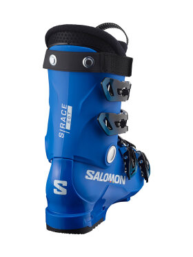 Salomon - Kids S/Race 60T Skistøvler - Børn - Blue/White/Process Blue - 2023/24