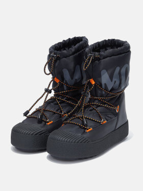 Moon Boot - Mtrack Polar Vinterstøvle - Herre - Black/Orange