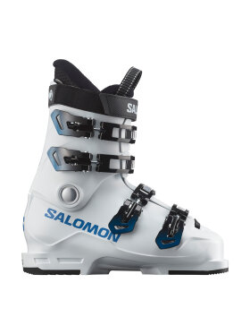 Salomon - S/Max 60T Skistøvler - Børn - White/Race Blue/Process Blue - 2023/24