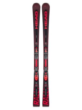Head - Supershape e-Rally ski m. PRD 12 GW bindinger - Red/Black - 2023/24