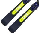 Head - Shape e-V8 SW ski m. PRW 11 bindinger - Dark Blue/Yellow - 2023/24