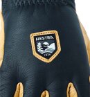 Hestra - Men's Ergo Grip Incline 5-finger Skihandsker - Herre - Grey/Natural Brown