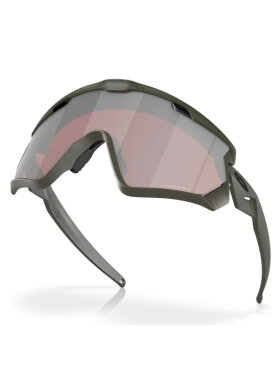Oakley - Wind Jacket 2.0 Solbriller - Matte Olive Frame/ Prizm Snow Black Lenses