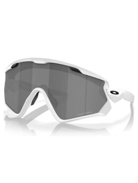 Oakley - Wind Jacket 2.0 Solbriller - Matte White Frame/Prizm Black Lenses
