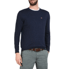 Napapijri - NAPAPIJRI DECATUR CREW NECK COTTON PULLOVER | BLUE MARINE