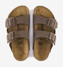 Birkenstock - Kids Arizona Birko-Flor Nubucklæder Sandaler - Børn - Mocha - Normal