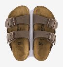 Birkenstock - Kids Arizona Birko-Flor Nubucklæder Sandaler - Børn - Mocha