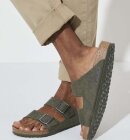 Birkenstock - Arizona Syntetisk Sandaler - Unisex - Desert Dusty Thyme