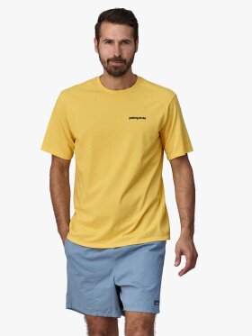 Patagonia - Men's P-6 Logo Responsibili T-shirt - Herre - Milled Yellow