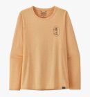 Patagonia - Women's Capilene Cool Daily Graphic UV T-Shirt - Dame - Sandy Melon