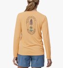 Patagonia - Women's Capilene Cool Daily Graphic UV T-Shirt - Dame - Sandy Melon