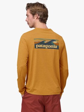 Patagonia - Men's Capilene Cool Daily Graphic UV T-shirt - Herre - Pufferfish Gold