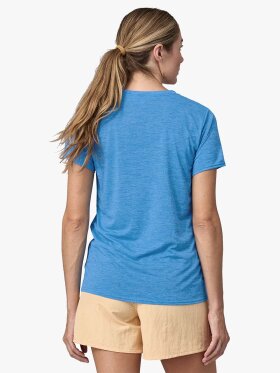 Patagonia - Women's Capilene Cool Daily Graphic UV T-Shirt - Dame - Vessel Blue