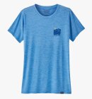 Patagonia - Women's Capilene Cool Daily Graphic UV T-Shirt - Dame - Vessel Blue