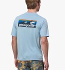 Patagonia - Men's Capilene Cool Daily Graphic UV T-shirt - Herre - Chilled Blue