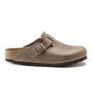 Birkenstock - Boston Leoi Lukket Lædersandal - Unisex - Tabacco Brown