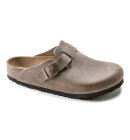 Birkenstock - Boston Leoi Lukket Læderandal - Unisex - Tabacco Brown