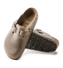 Birkenstock - Boston Leoi Lukket Lædersandal - Unisex - Tabacco Brown
